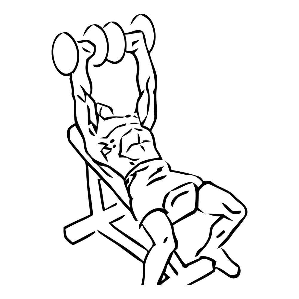 Incline Dumbbell Chest Press
