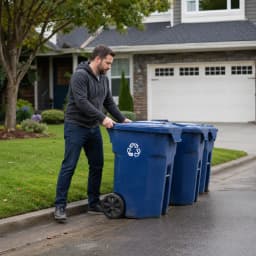 Taking Bins to the Curb