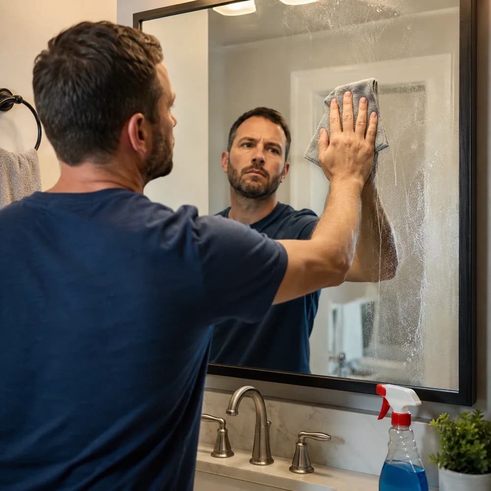 Cleaning Mirrors