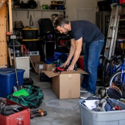 Cleaning the Garage