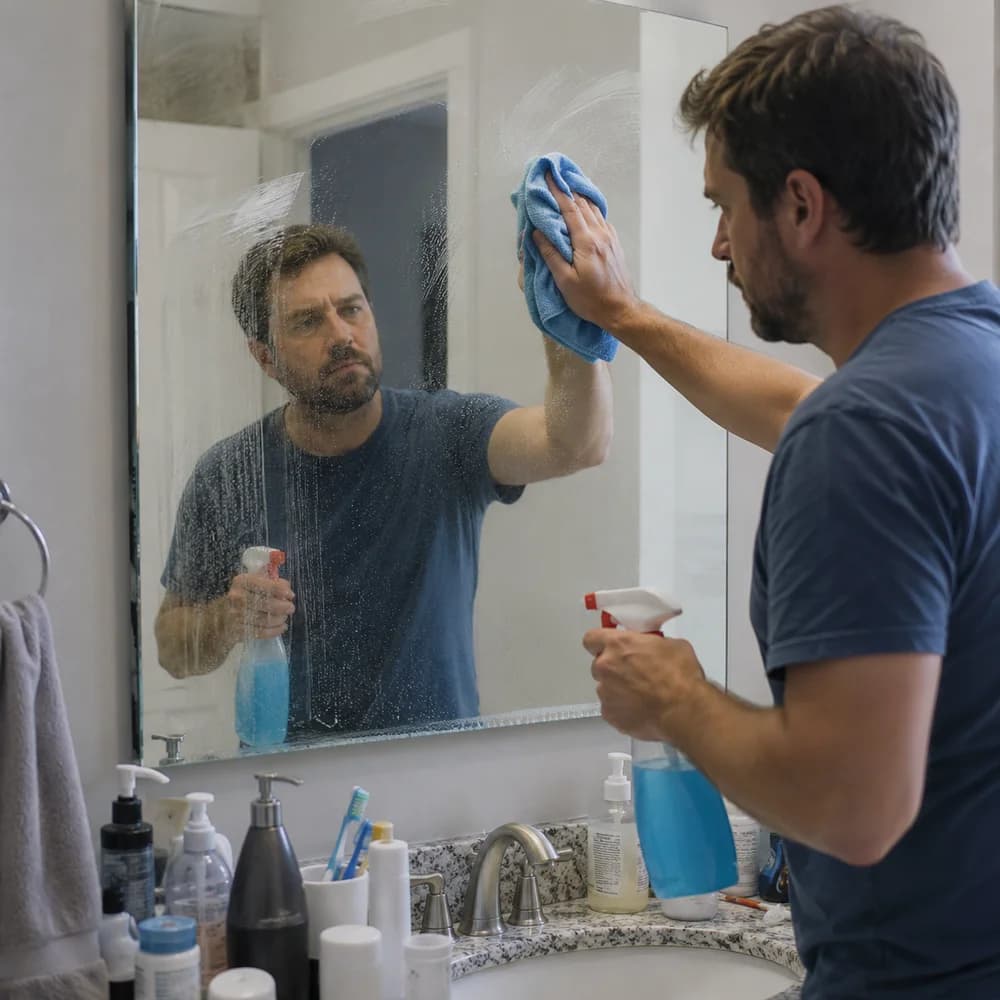 Cleaning the Bathroom