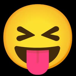 Squinting Tongue