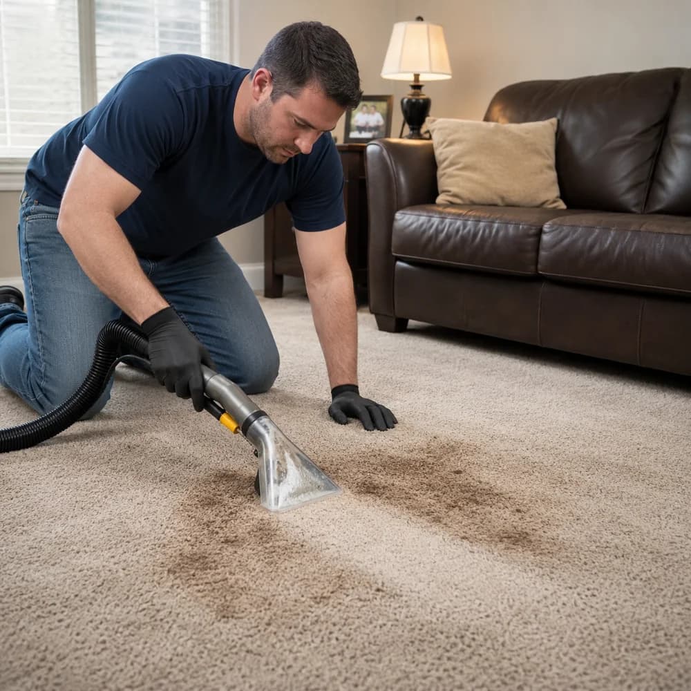Cleaning the Carpet