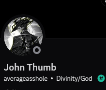 John Sinking Thumb